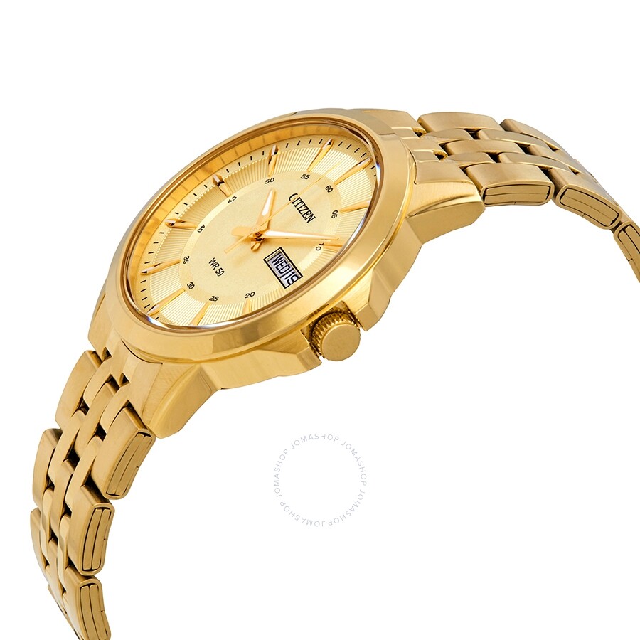 Citizen Quartz Champagne Dial Men's Watch BF2013-56P - Dawson Watches #2