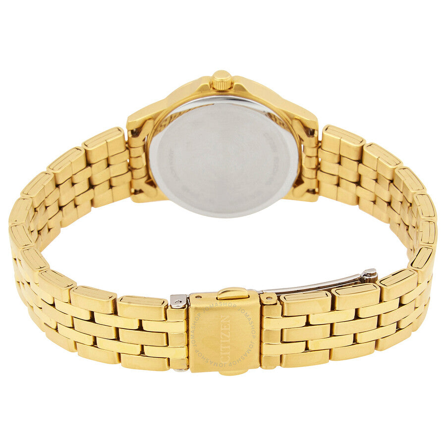 Citizen Quartz Gold Dial Yellow Gold-tone Ladies Watch EQ0603-59P - Dawson Watches #3