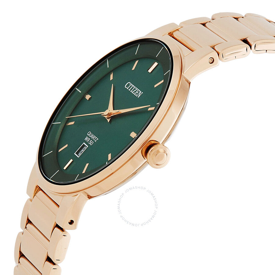 Citizen Quartz Green Dial Men's Watch BI5123-52X - Dawson Watches #2