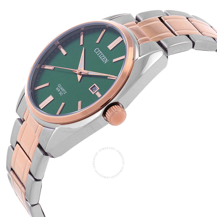 Citizen Quartz Green Dial Two-Tone Men's Watch BI5104-57Z - Dawson Watches #2