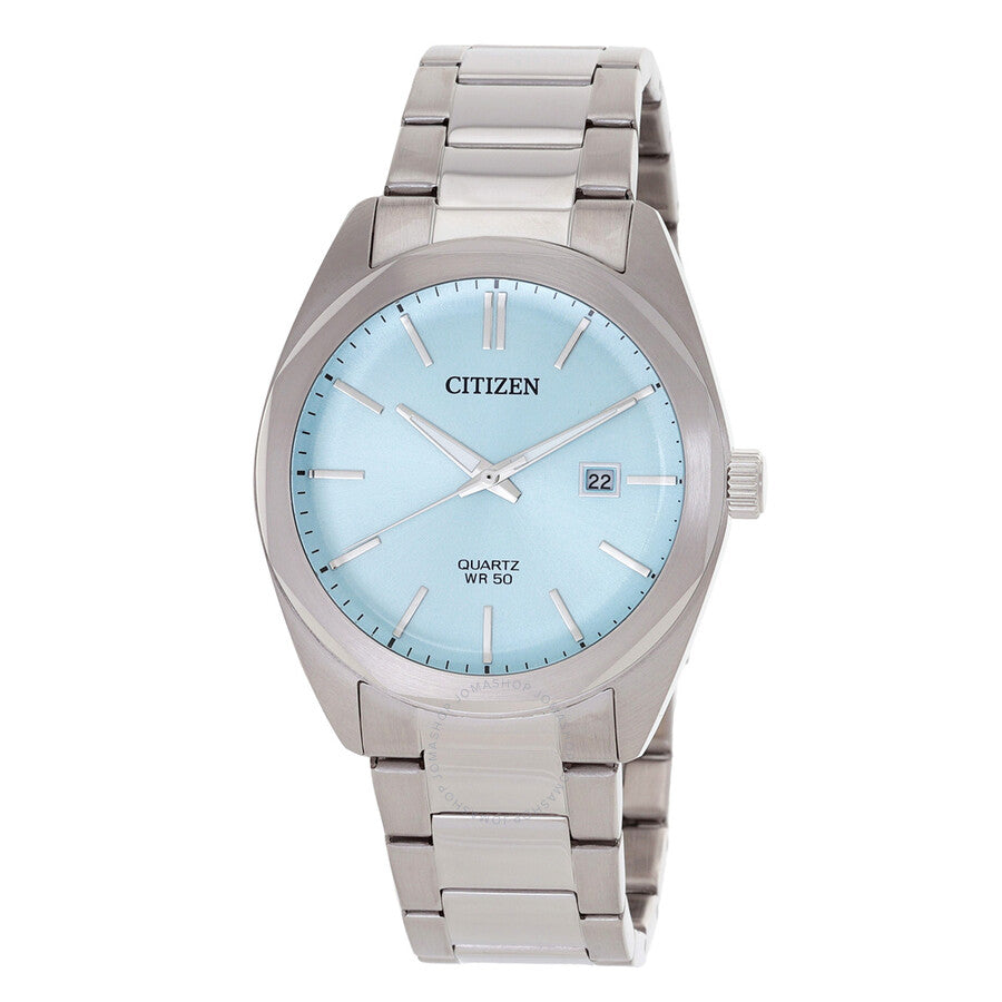Citizen Quartz Men's Light Blue Dial Watch BI5110-54M - Dawson Watches
