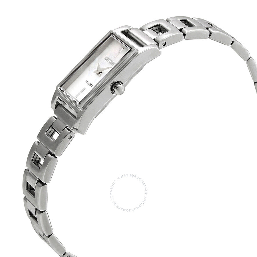 Citizen Quartz Mother of Pearl Dial Stainless Steel Ladies Watch EZ6360-84D - Dawson Watches #2