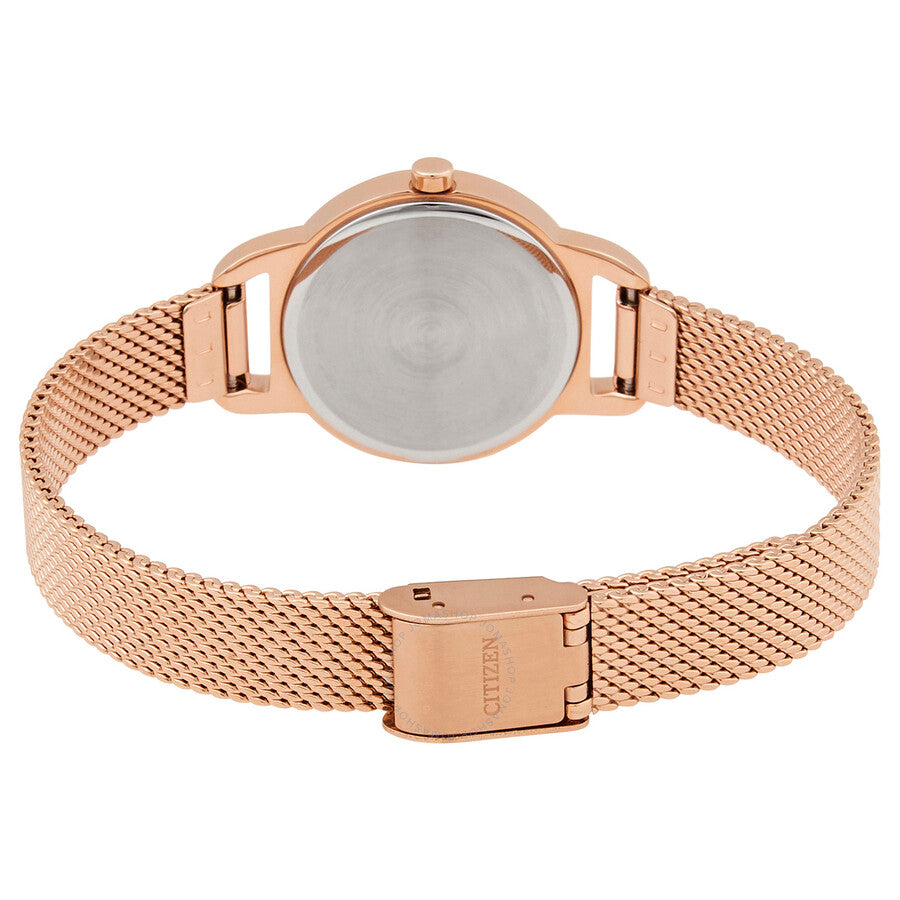 Citizen Quartz Rose Dial Rose Gold-tone Ladies Watch EZ7003-51X - Dawson Watches #3