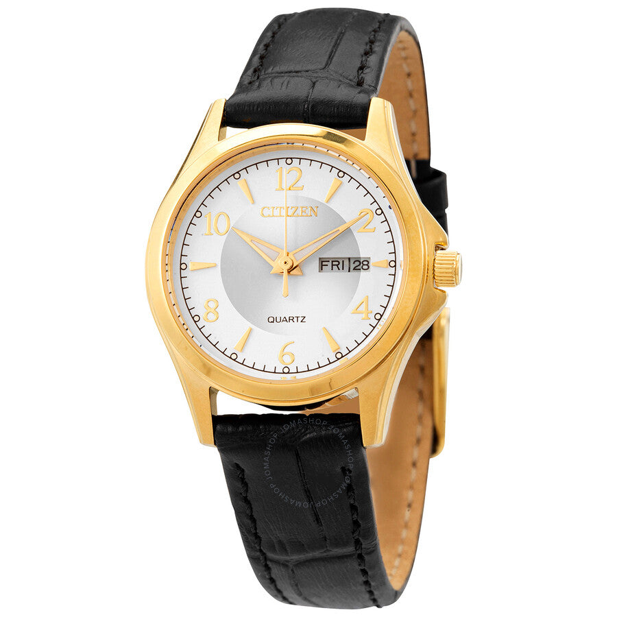 Citizen Quartz Silver Dial Japanese-Quartz Ladies Watch EQ0593-26A - Dawson Watches