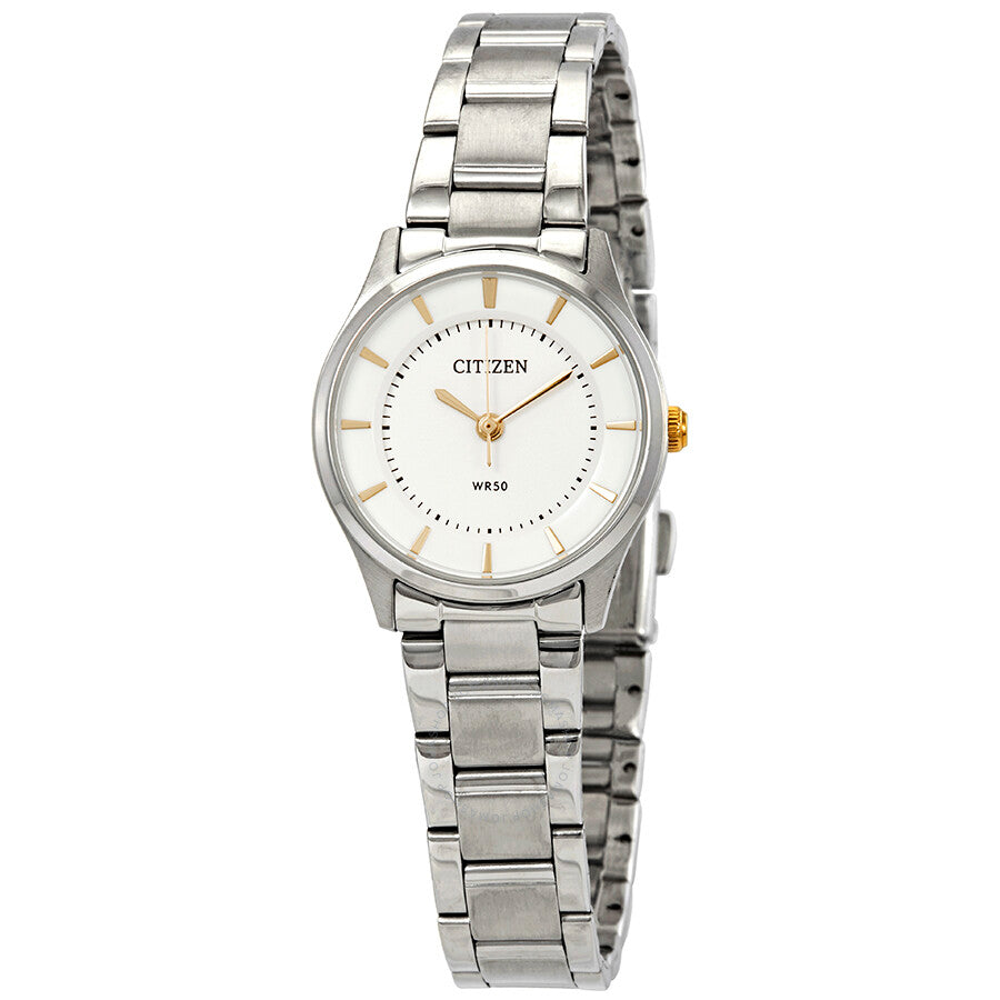Citizen Quartz Silver Dial Ladies Watch ER0201-56B - Dawson Watches