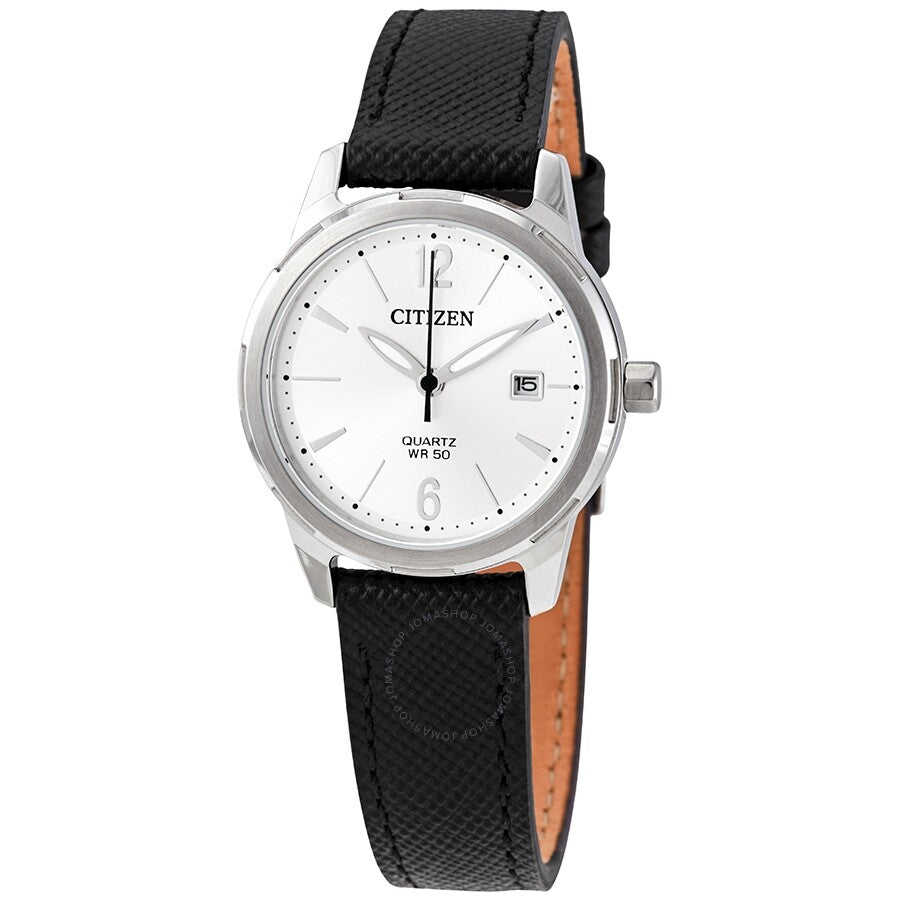 Citizen Quartz Silver Dial Ladies Watch EU6070-01A - Dawson Watches
