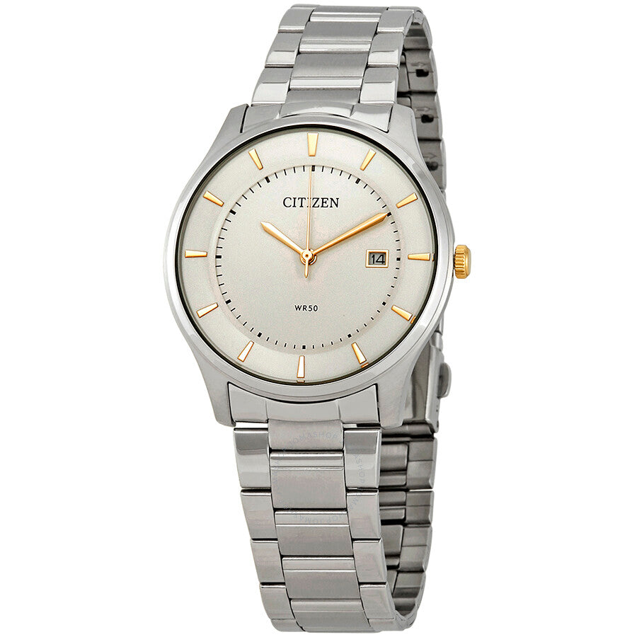 Citizen Quartz Silver Dial Men's Watch BD0041-54B - Dawson Watches
