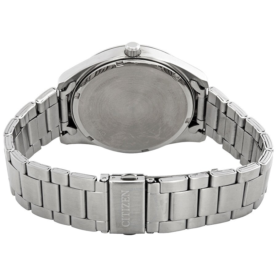 Citizen Quartz Silver Dial Stainless Steel Men's Watch BI1030-53A - Dawson Watches #3