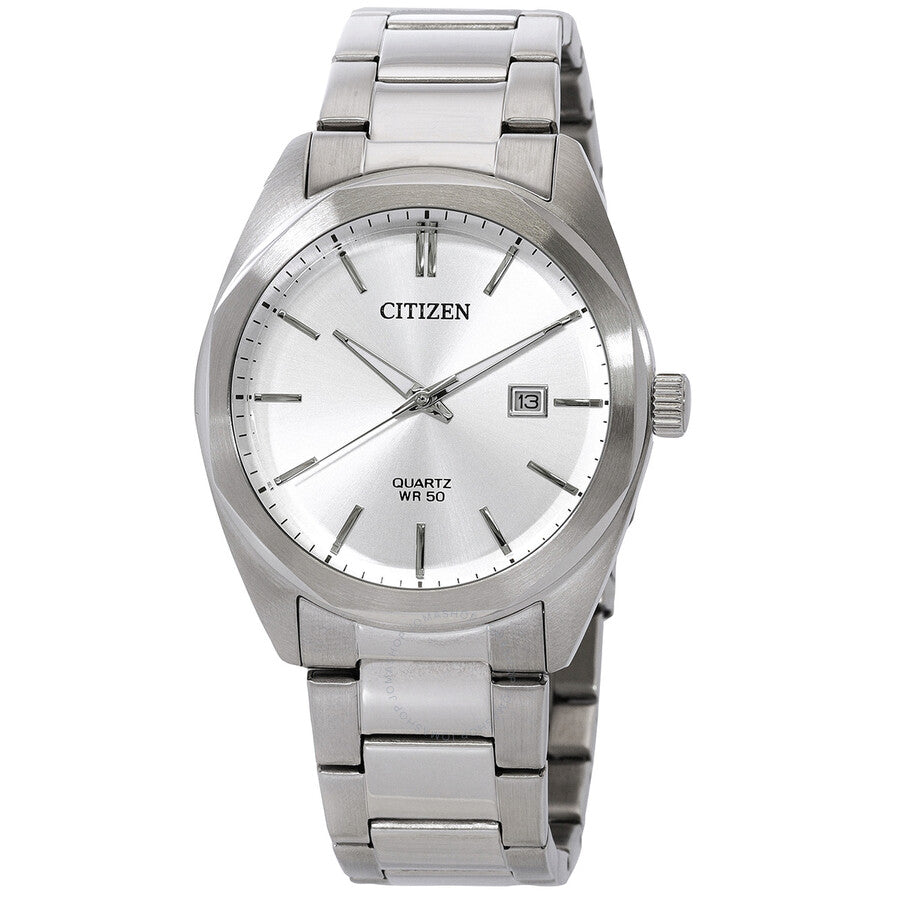 Citizen Quartz Silver Dial Men's Watch BI5110-54A - Dawson Watches