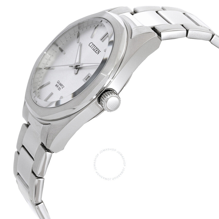 Citizen Quartz Silver Dial Men's Watch BI5110-54A - Dawson Watches #2