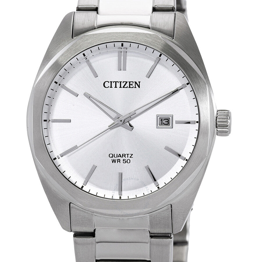 Citizen Quartz Silver Dial Men's Watch BI5110-54A - Dawson Watches #4