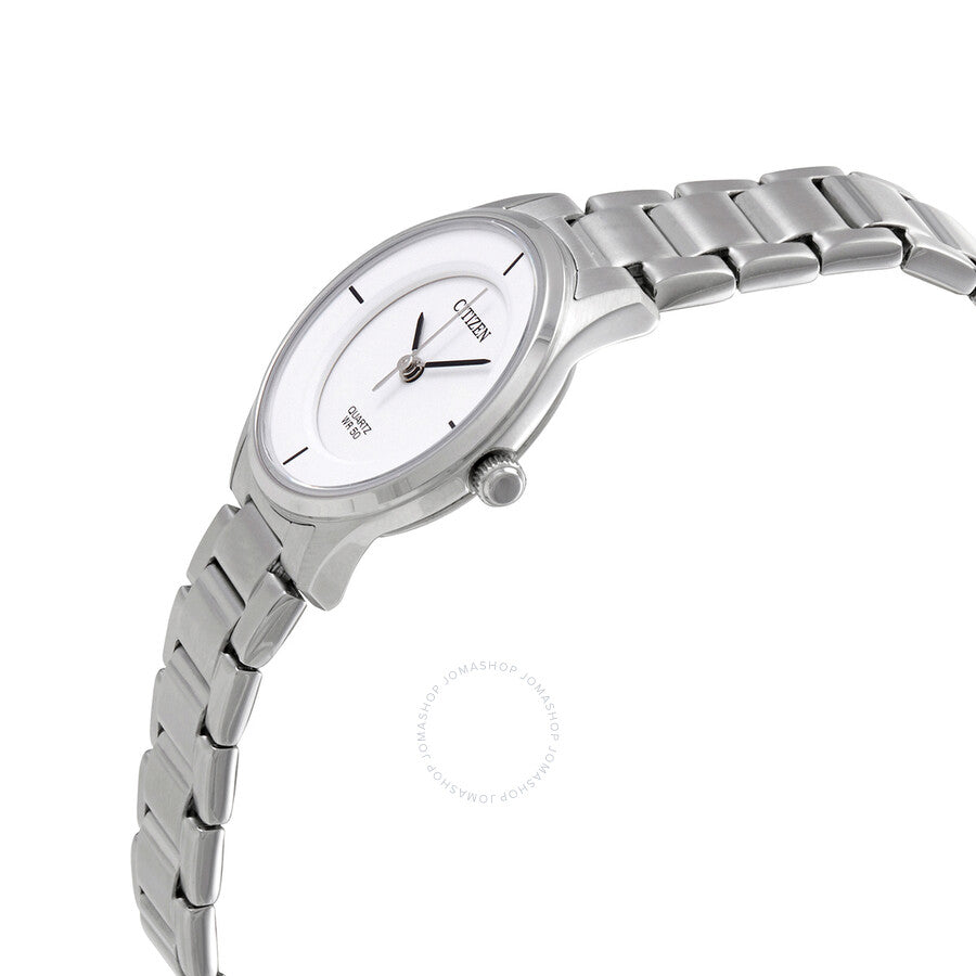 Citizen Quartz Silver Dial Stainless Steel Ladies Watch ER0201-81B - Dawson Watches #2