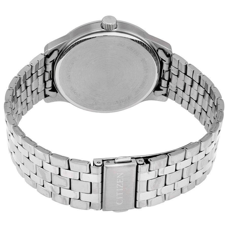 Citizen Quartz Silver Dial Stainless Steel Men's Watch BI1050-56A - Dawson Watches #3