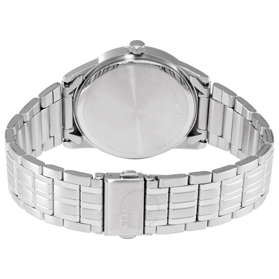 Citizen Quartz Silver Dial Stainless Steel Men's Watch BI5000-52A - Dawson Watches #3