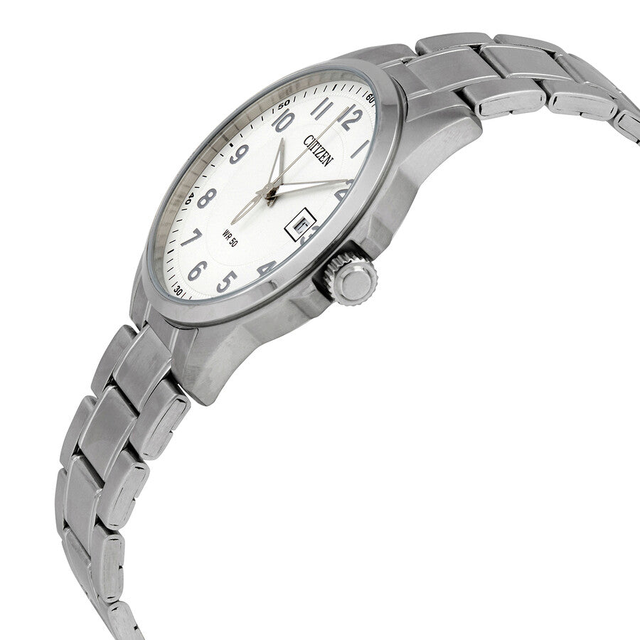 Citizen Quartz Silver Dial Stainless Steel Men's Watch BI5040-58A - Dawson Watches #2