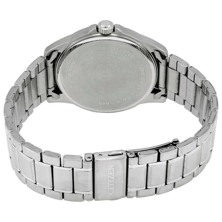 Citizen Quartz Silver Dial Stainless Steel Men's Watch BI5040-58A - Dawson Watches #3