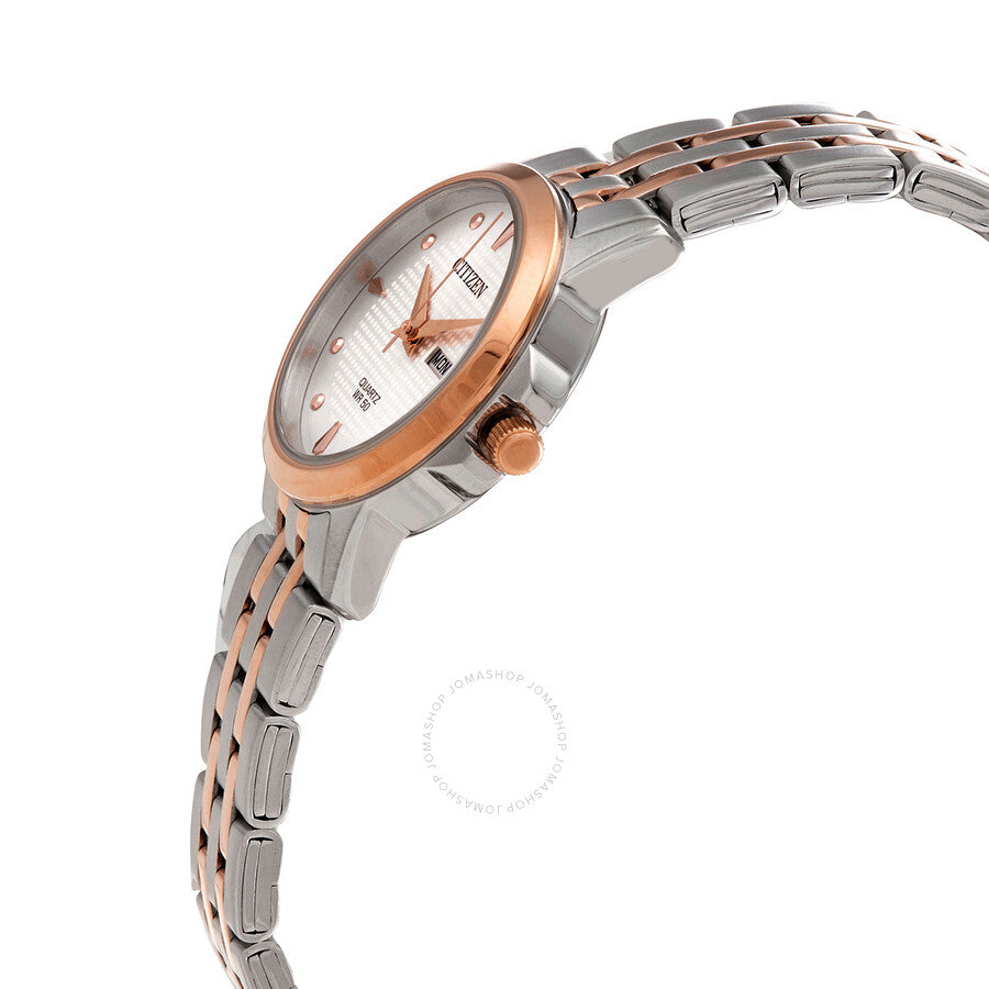Citizen Quartz Silver Dial Two-tone Ladies Watch EQ0605-53A - Dawson Watches #2