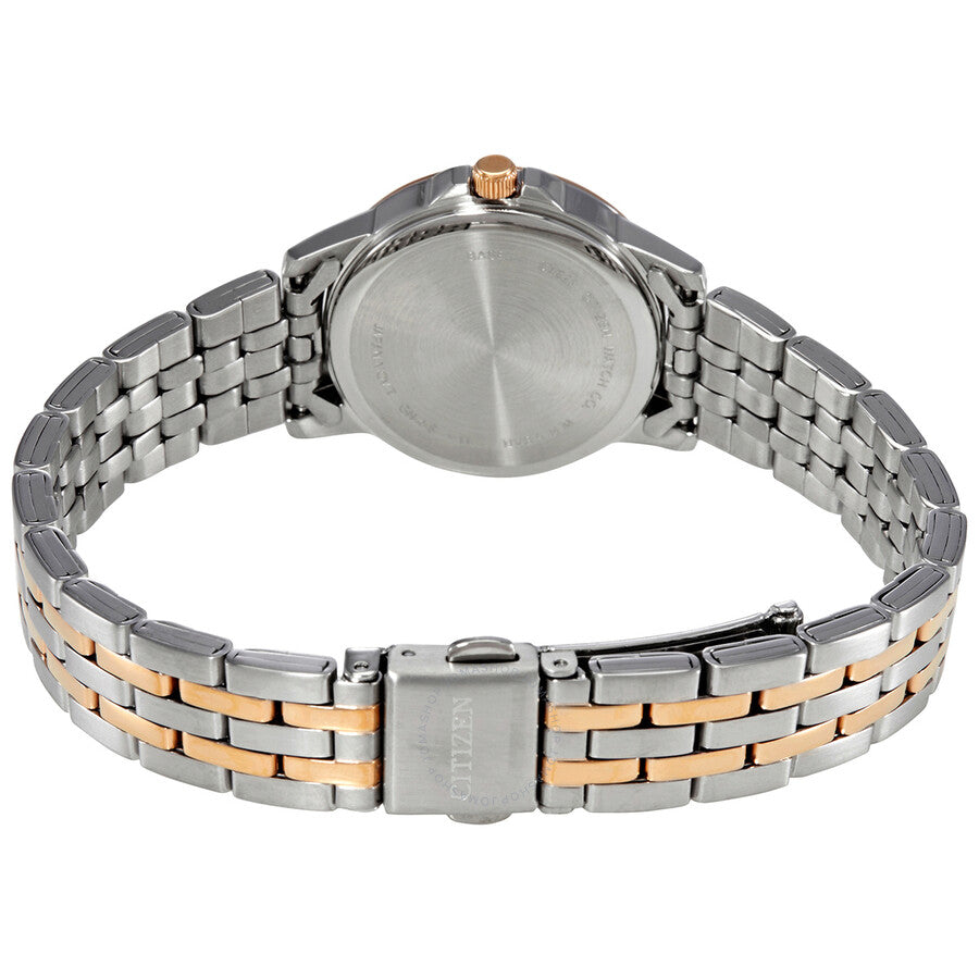 Citizen Quartz Silver Dial Two-tone Ladies Watch EQ0605-53A - Dawson Watches #3