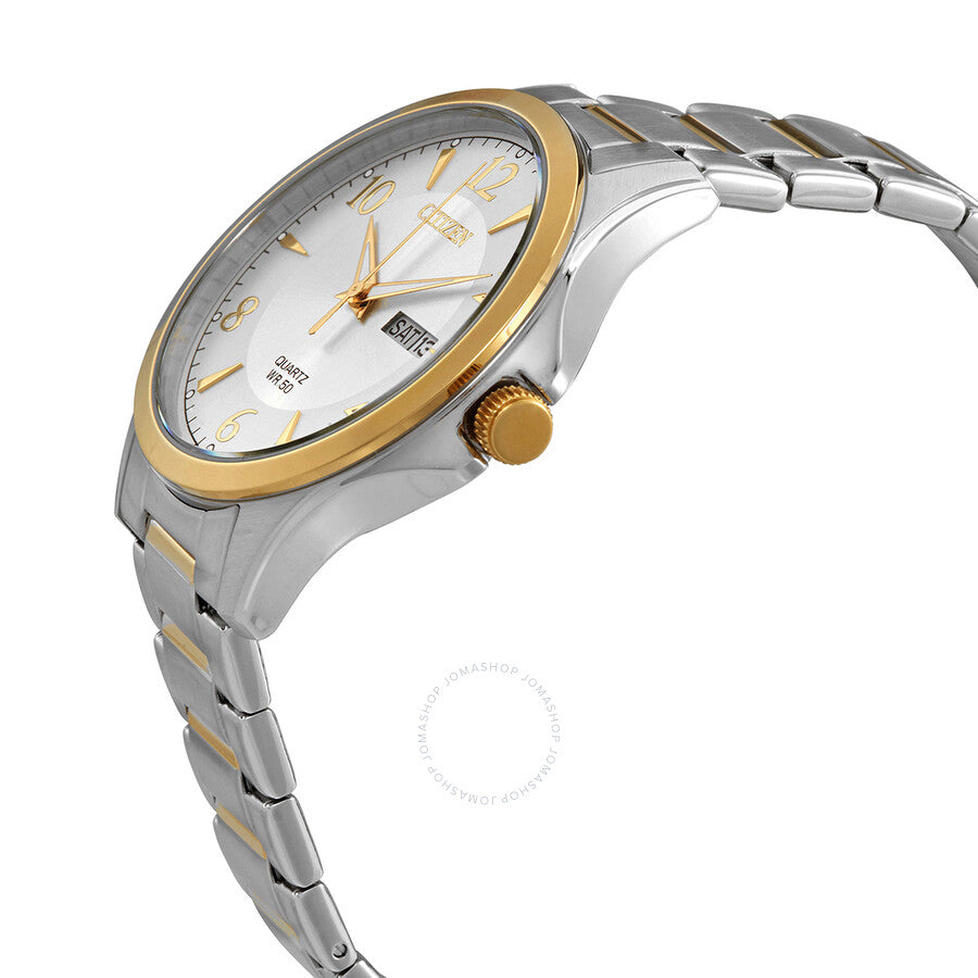 Citizen Quartz Silver Dial Two-tone Men's Watch BF2005-54A - Dawson Watches #2
