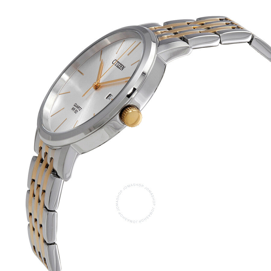 Citizen Quartz Silver Dial Two-tone Men's Watch BI5074-56A - Dawson Watches #2