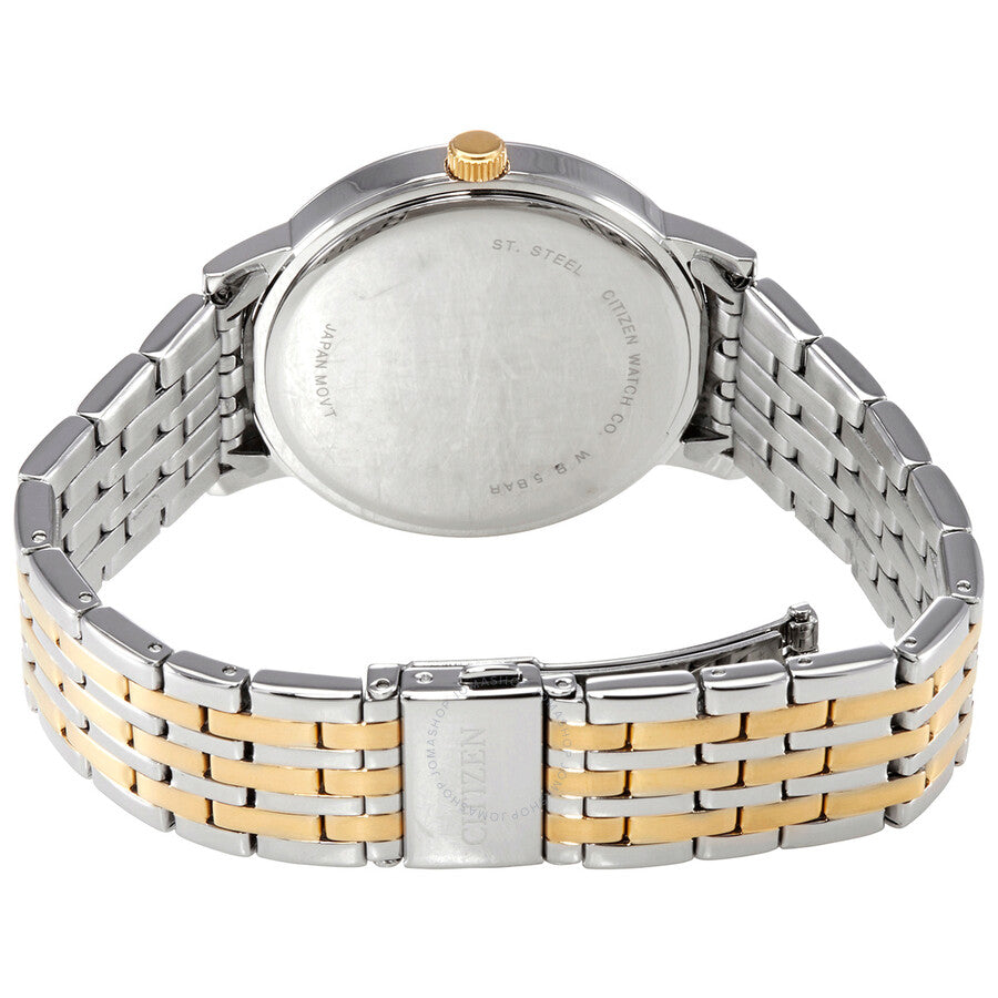 Citizen Quartz Silver Dial Two-tone Men's Watch BI5074-56A - Dawson Watches #3