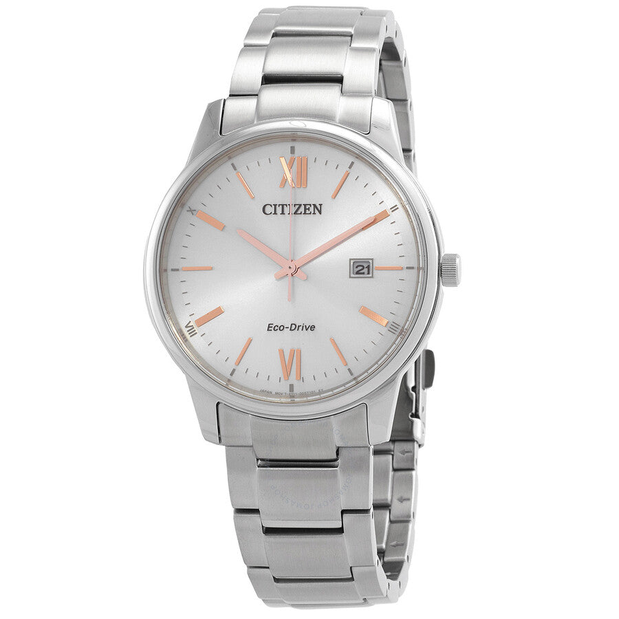 Citizen Eco-Drive Silver Dial Watch BM6978-77A - Dawson Watches