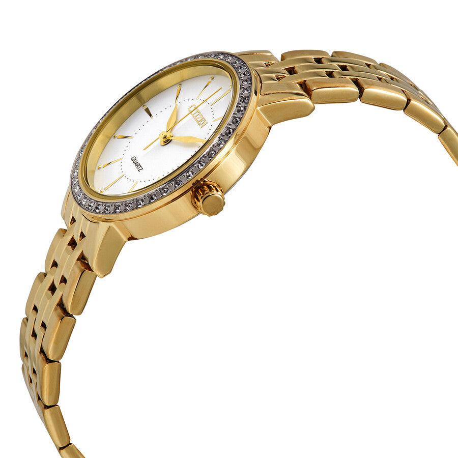 Citizen Quartz White Dial Ladies Watch EL3042-84A - Dawson Watches #2