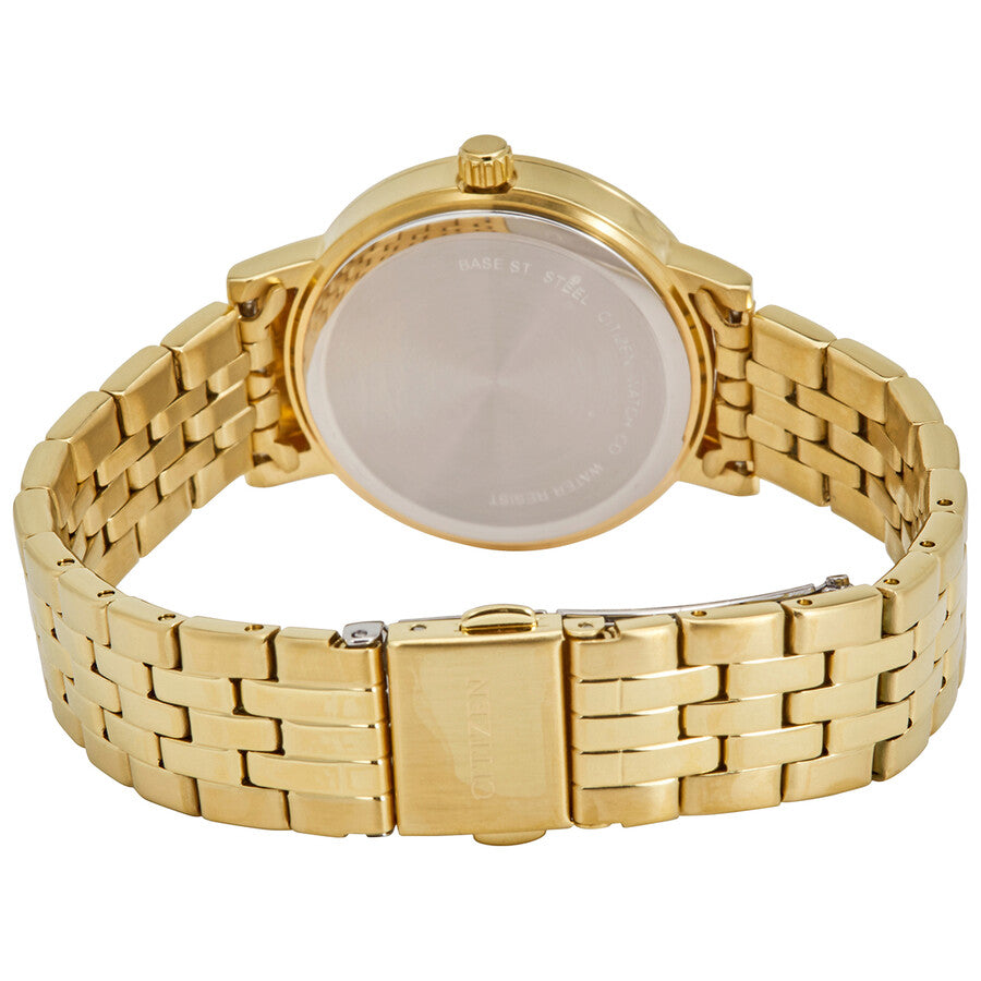 Citizen Quartz White Dial Ladies Watch EL3042-84A - Dawson Watches #3