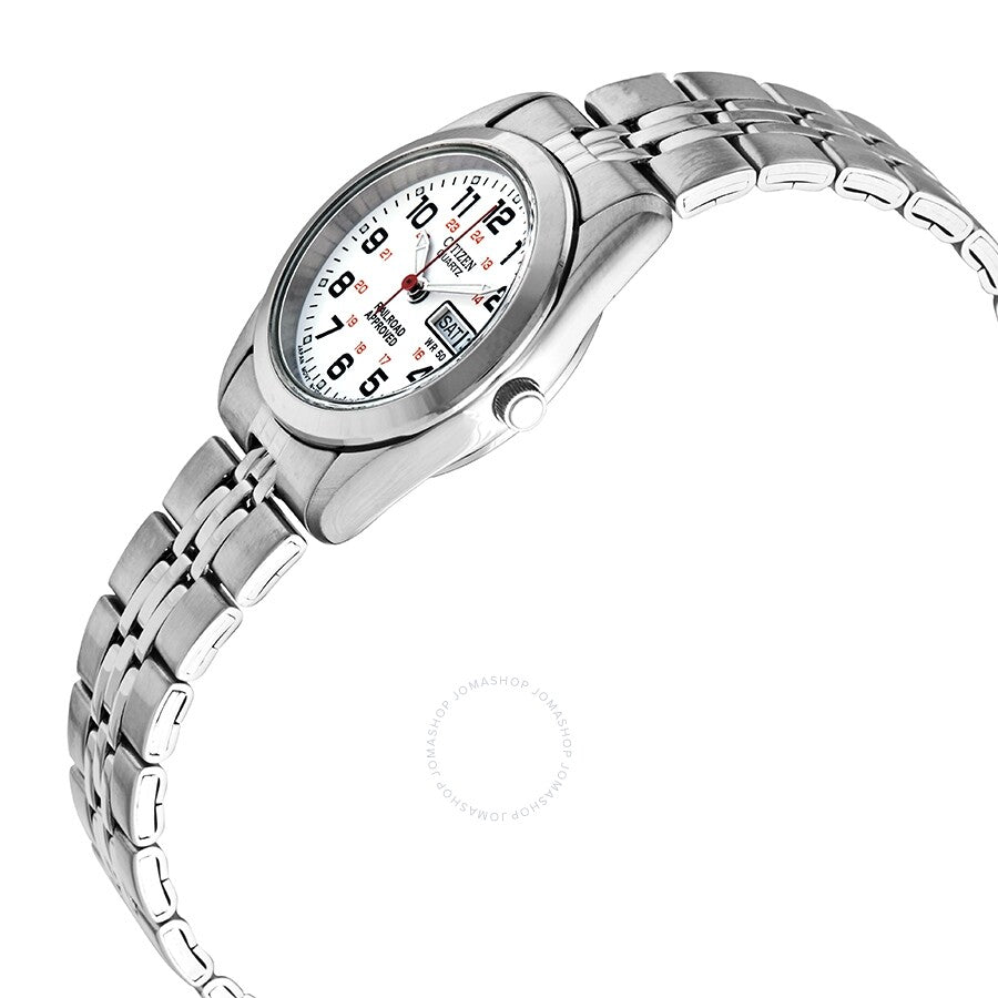Citizen Quartz White Dial Ladies Watch EQ0510-58A - Dawson Watches #2