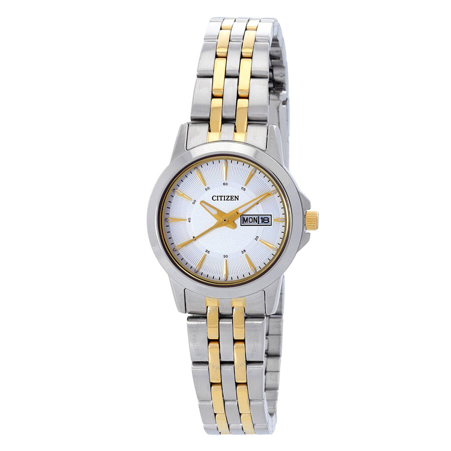 Citizen Quartz White Dial Ladies Watch EQ0608-55A - Dawson Watches