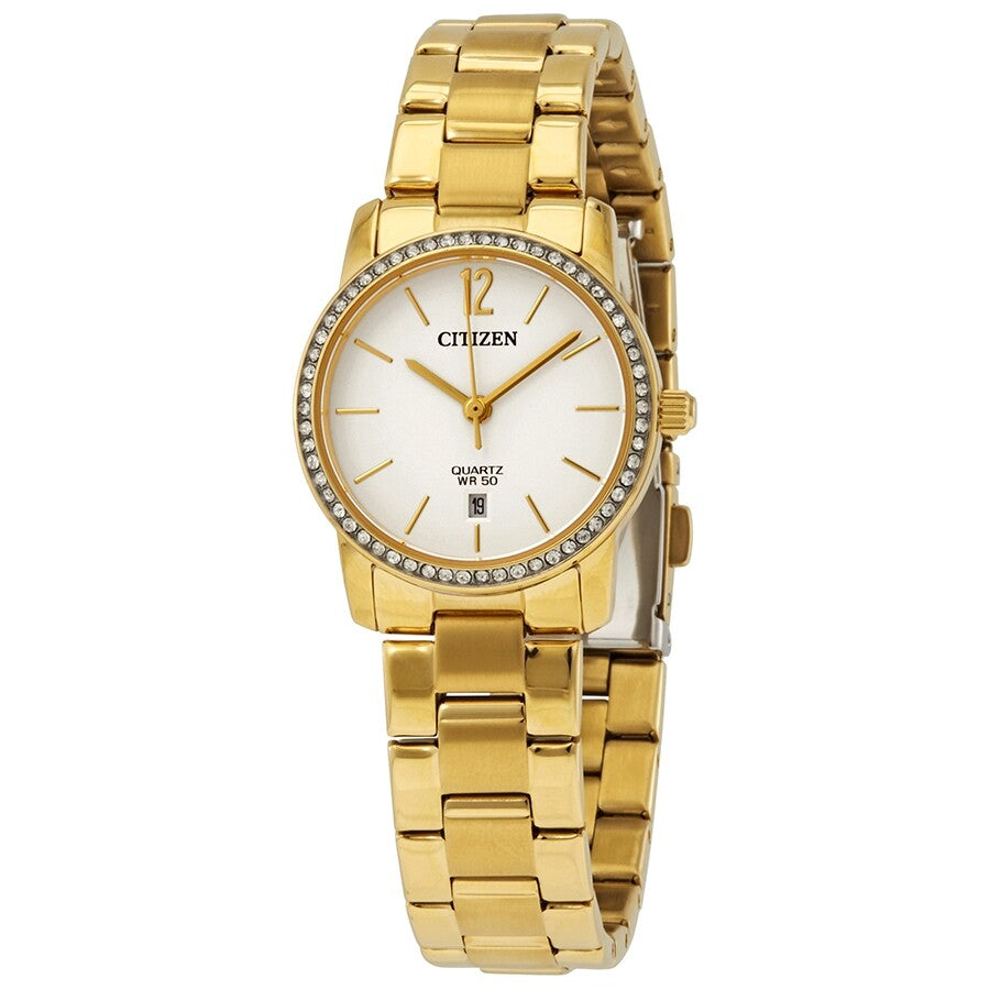 Citizen Quartz White Dial Ladies Watch EU6032-85A - Dawson Watches