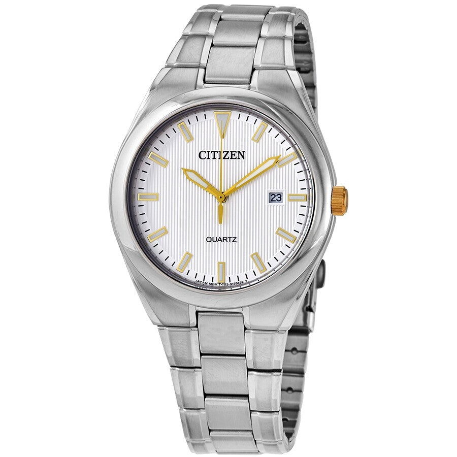 Citizen Quartz White Dial Men's Watch BI0959-56A - Dawson Watches
