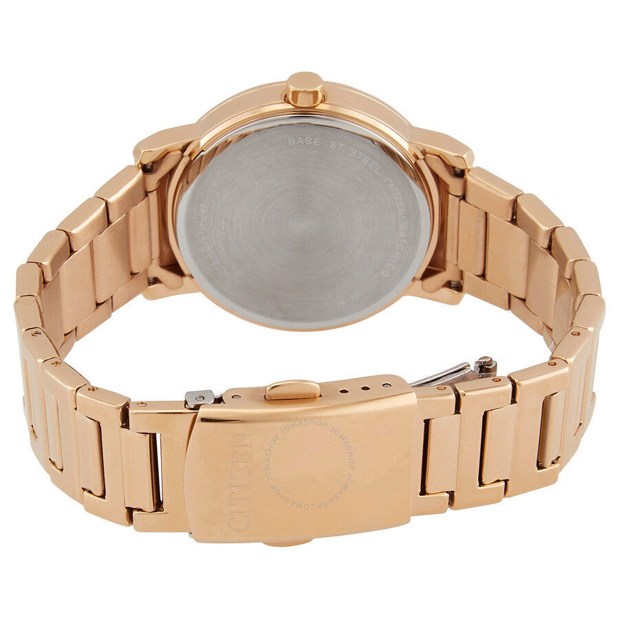 Citizen Quartz White Dial Rose Gold-tone Ladies Watch EQ9063-55A - Dawson Watches #3