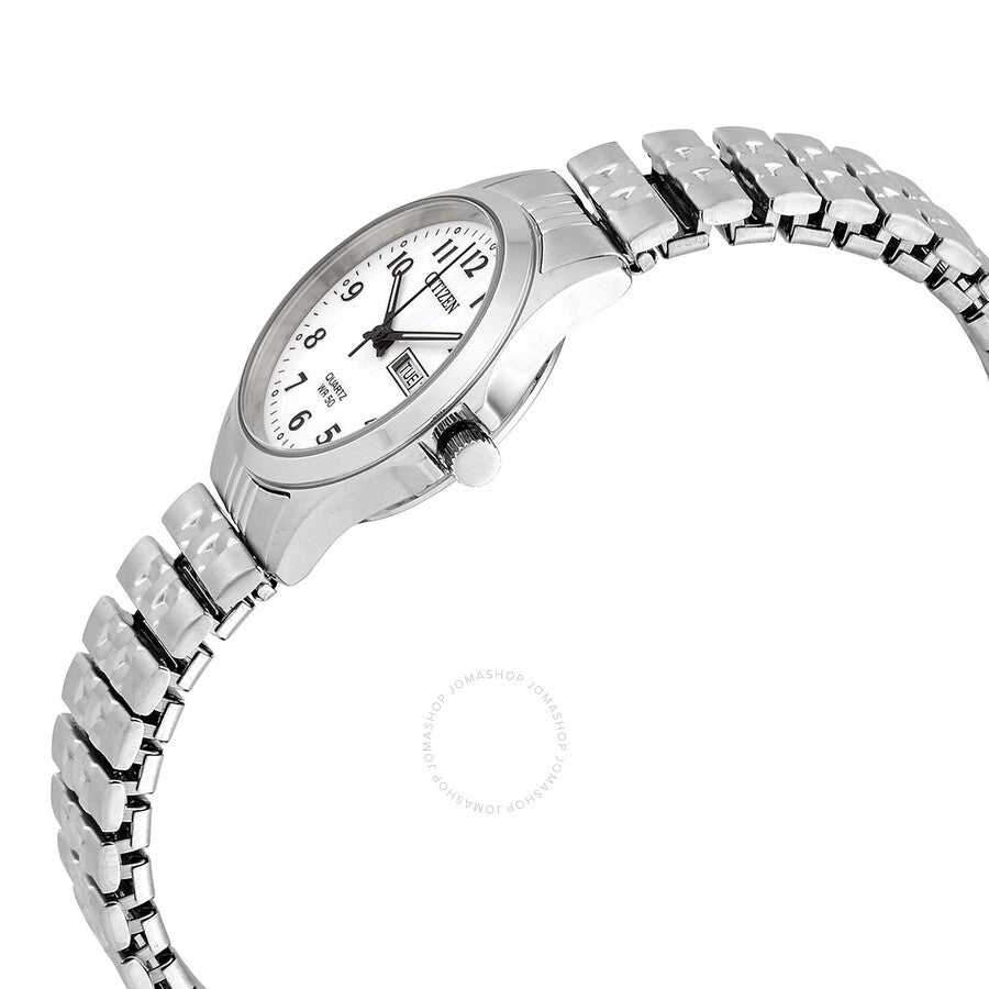 Citizen Quartz White Dial Stainless Steel Ladies Watch EQ2000-96A - Dawson Watches #2