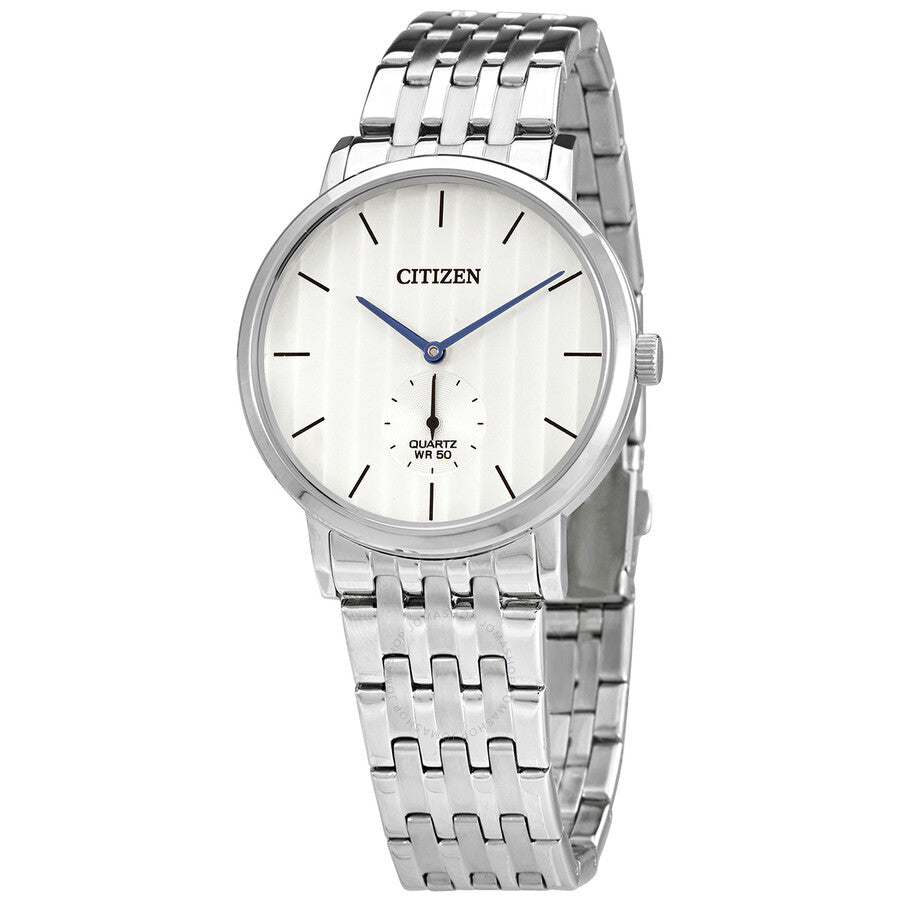 Citizen Quartz White Dial Stainless Steel Men's Watch BE9170-56A - Dawson Watches