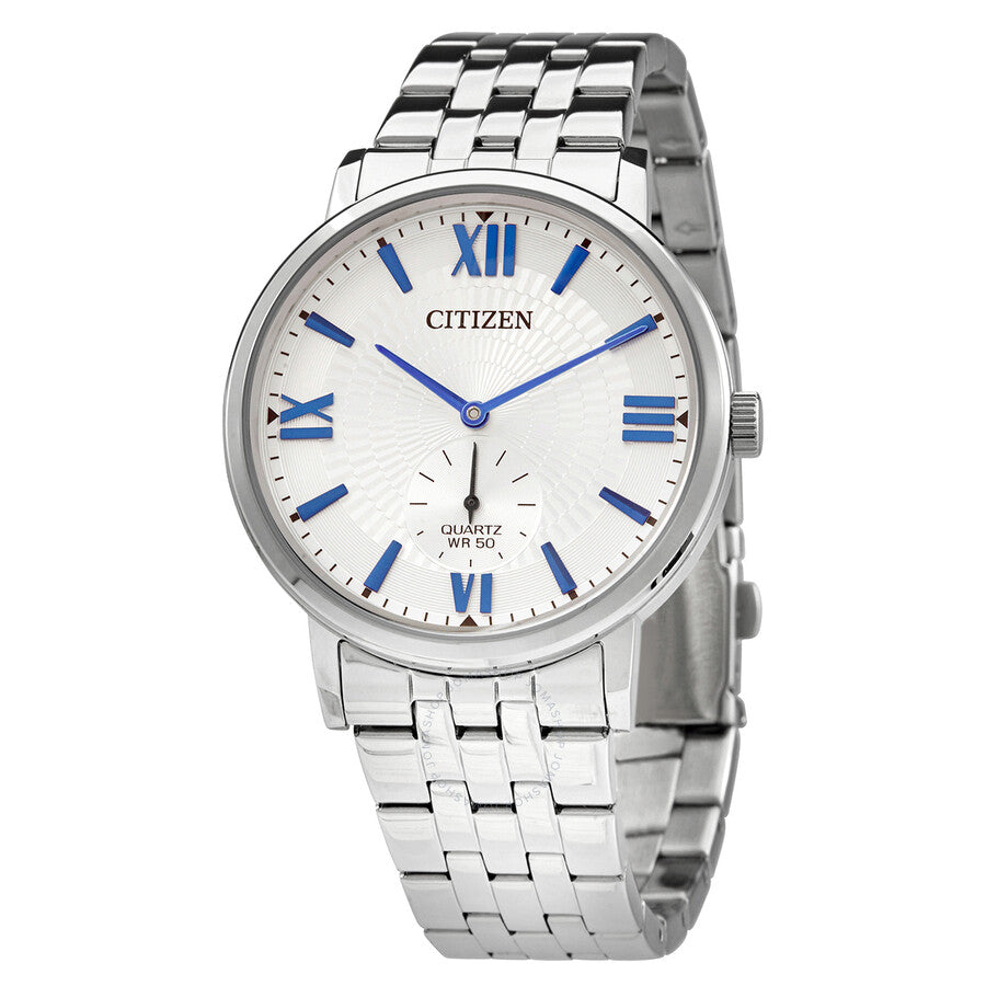 Citizen Quartz White Dial Stainless Steel Men's Watch BE9170-72A - Dawson Watches