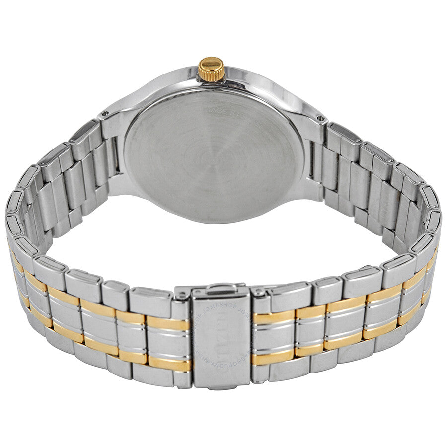 Citizen Quartz White Dial Stainless Steel Men's Watch BI5024-54A - Dawson Watches #3