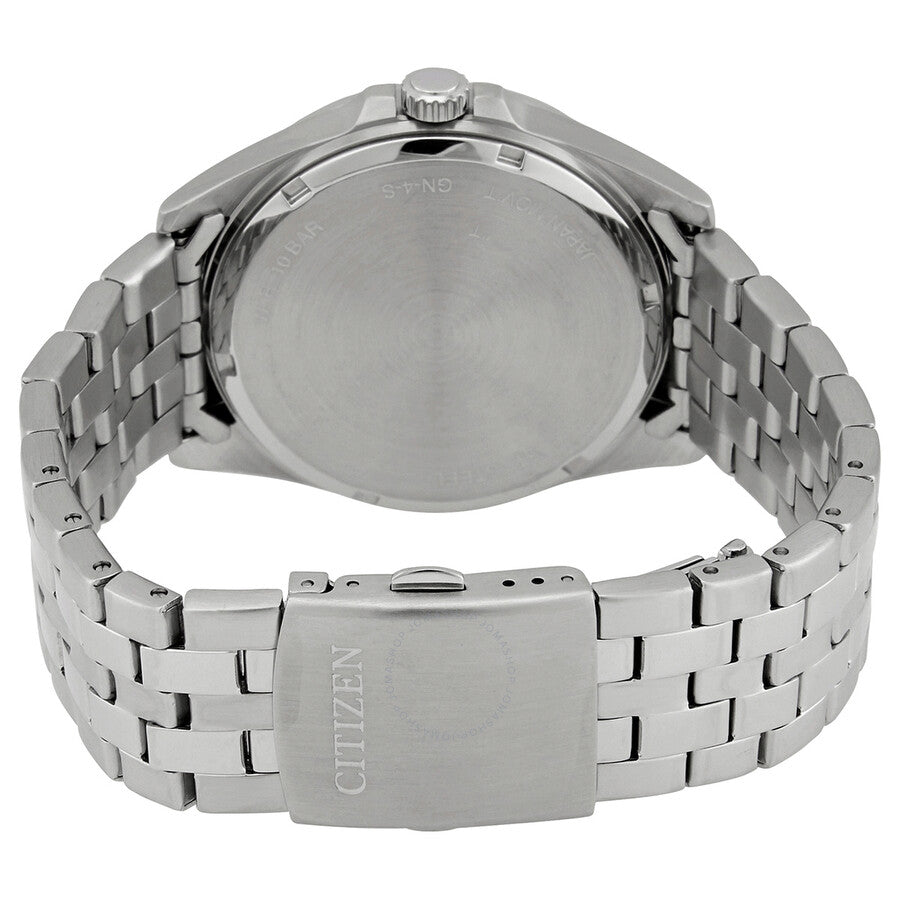 Citizen Quartz White Dial Stainless Steel Men's Watch BI5051-51A - Dawson Watches #3