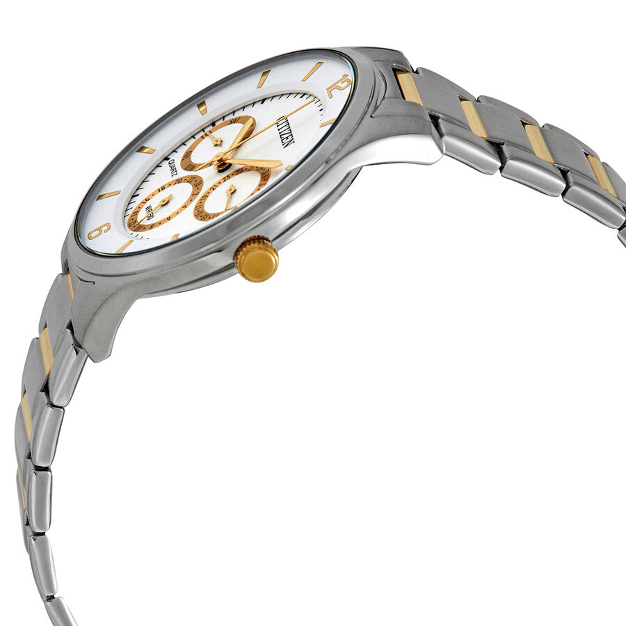 Citizen Quartz White Dial Two-tone Men's Watch AG8358-87A - Dawson Watches #2