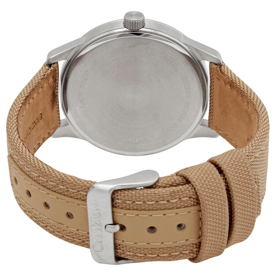 Citizen Quartz White Dial White Nylon Men's Watch BI1050-05A - Dawson Watches #3
