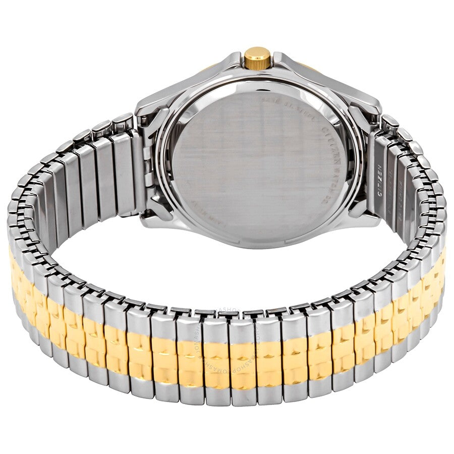 Citizen Quatz Gold Dial Expansion Band Unisex Watch BF0574-92P - Dawson Watches #3