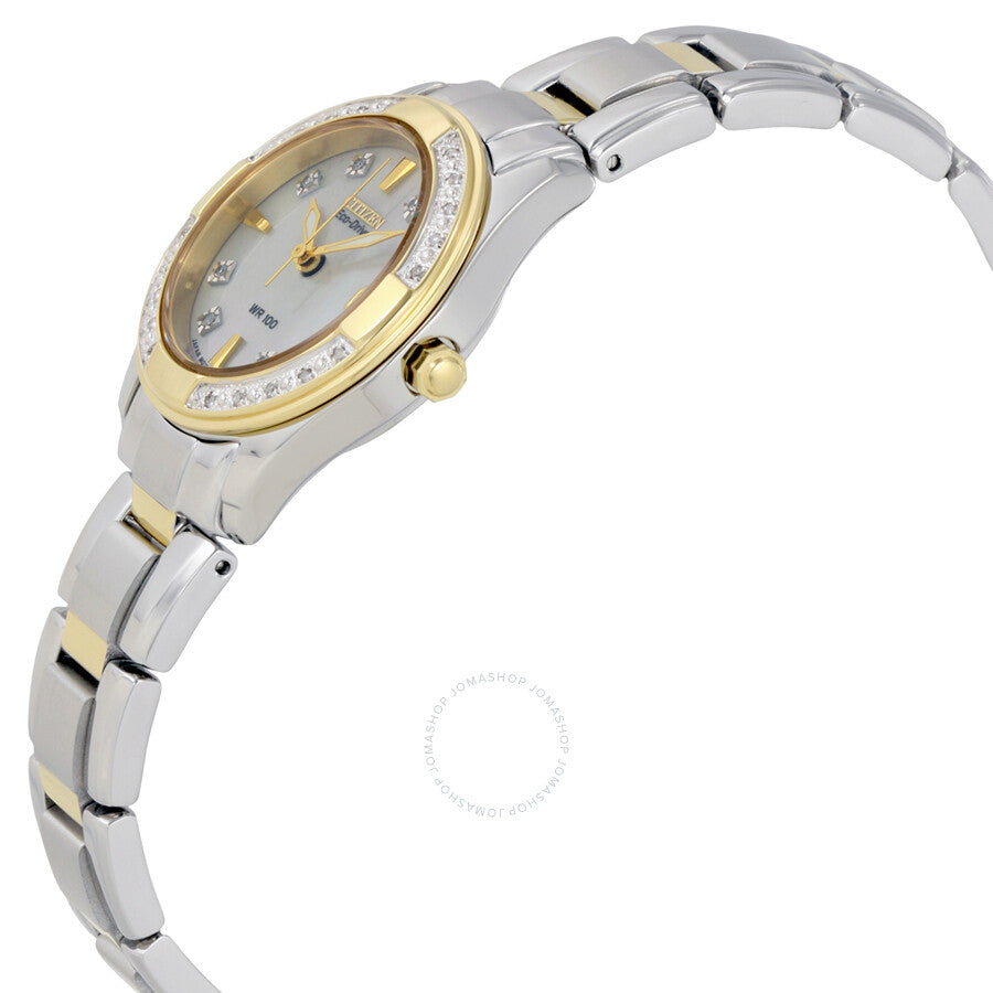 Citizen Regent Eco-Drive Mother of Pearl Dial Ladies Watch EW1824-57D - Dawson Watches #2