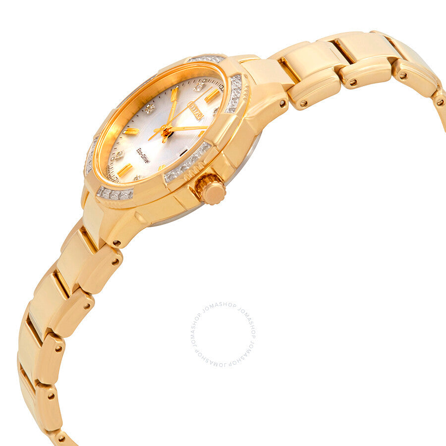 Citizen Riva Diamond Silver Dial Ladies Watch EW2462-51A - Dawson Watches #2