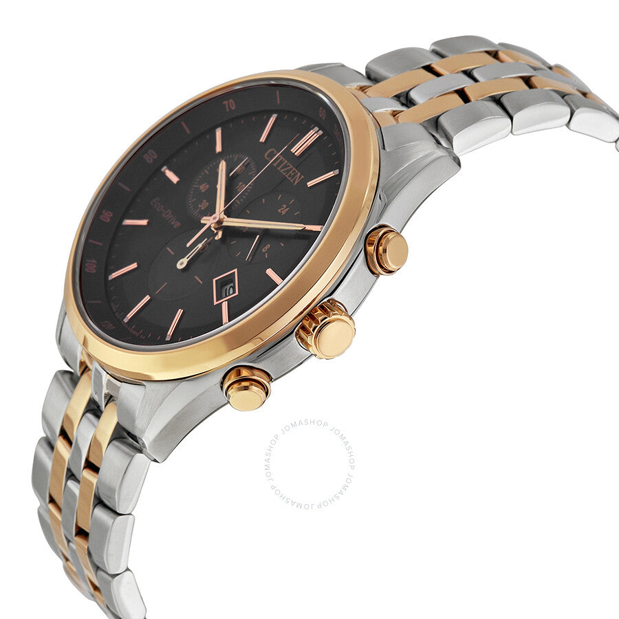 Citizen Sapphire Collection Eco-drive Black Dial Men's Watch AT2146-59E - Dawson Watches #2