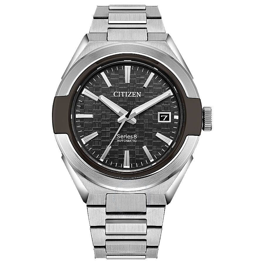 Citizen Series8 870 Automatic Black Dial Men's Watch NA1036-56E - Dawson Watches