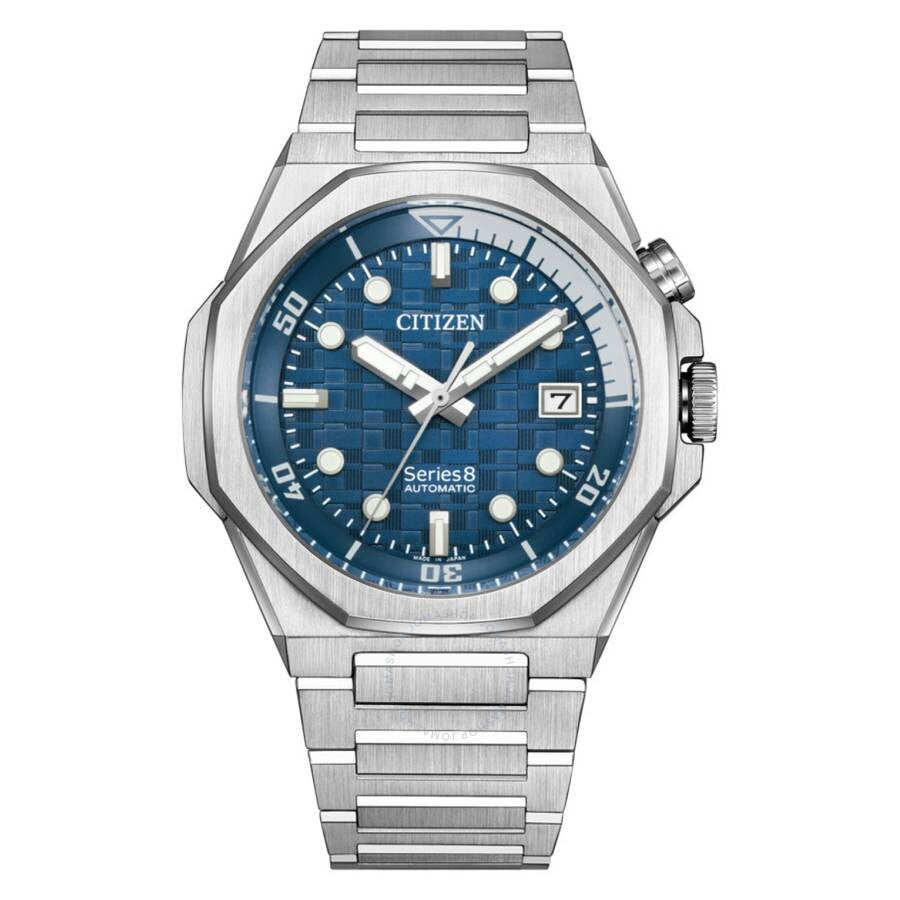 Citizen Series8 890 Automatic Blue Dial Men's Watch NB6060-58L - Dawson Watches