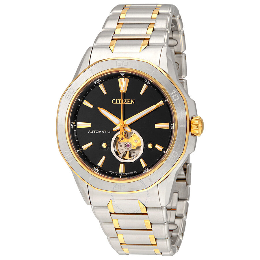Citizen Signature Octavia Automatic Black Dial Men's Watch NB4014-56E - Dawson Watches