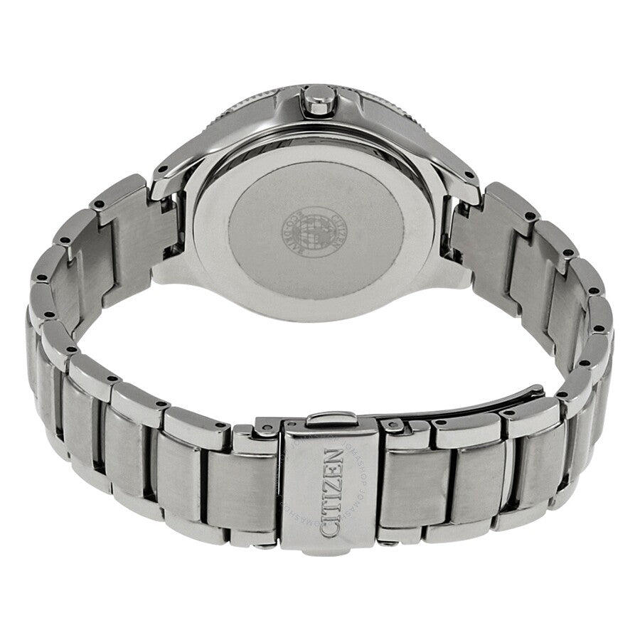 Citizen Silhouette Eco-Drive Black Crystal Dial Ladies Watch FE1190-53E - Dawson Watches #3