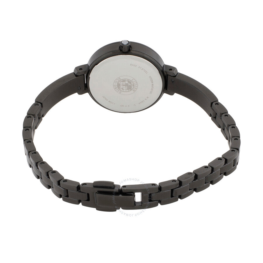 Citizen Silhouette Crystal Black Dial Ladies Watch EM0865-58E - Dawson Watches #3