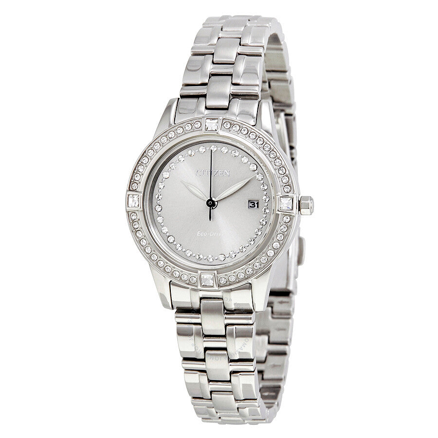 Citizen Silhouette Crystal Eco-Drive Ladies Watch FE1150-58H - Dawson Watches